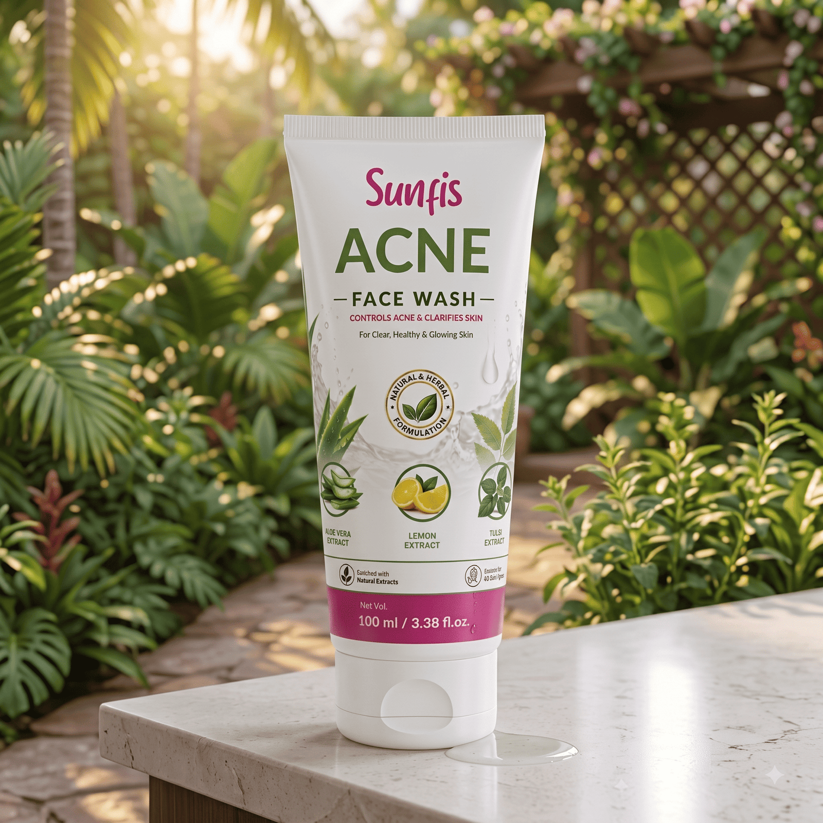 Sunfis Acne Harbal Facewash